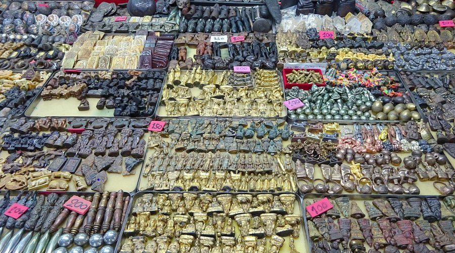 Piață locală în Bangkok