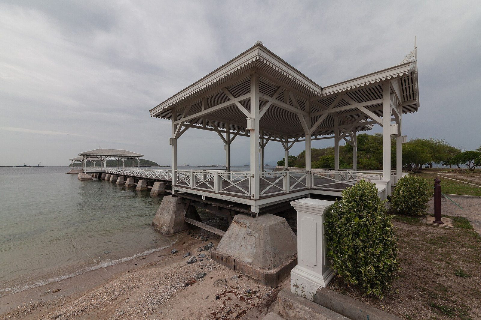 The royal summer palace on Ko Si Chang