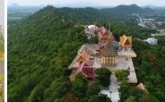 The Sakae Krang hill area offers a memorable panoramic perspective over Uthai Thani.